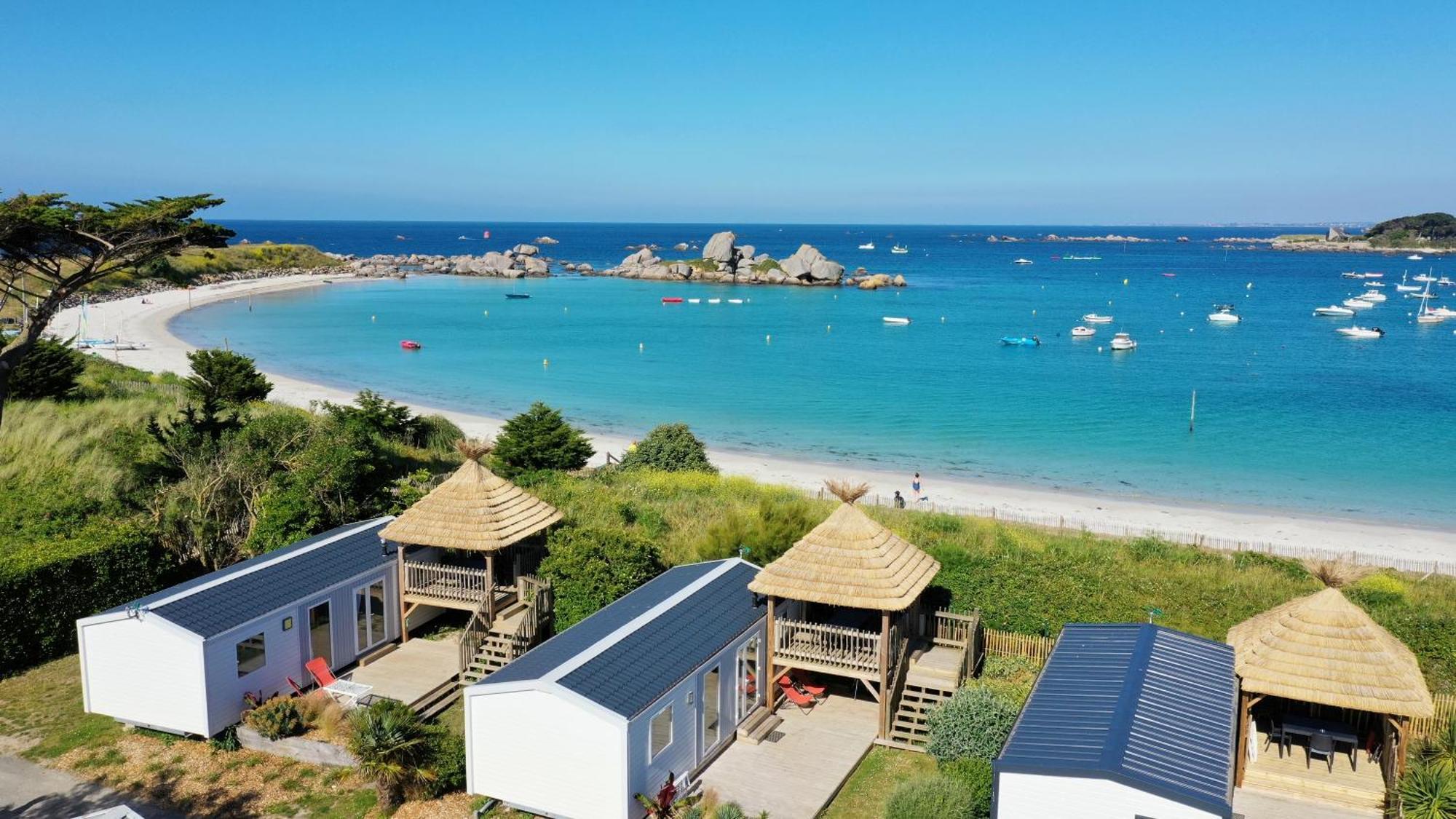 Camping De La Cote Des Legendes Brignogan-Plages Eksteriør bilde