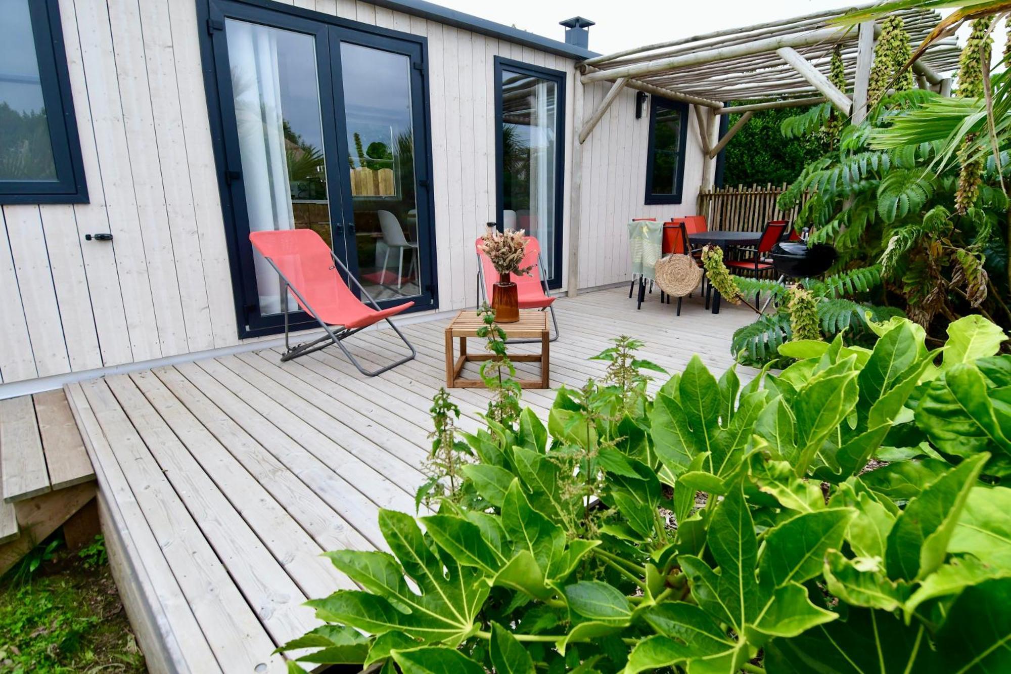 Camping De La Cote Des Legendes Brignogan-Plages Eksteriør bilde
