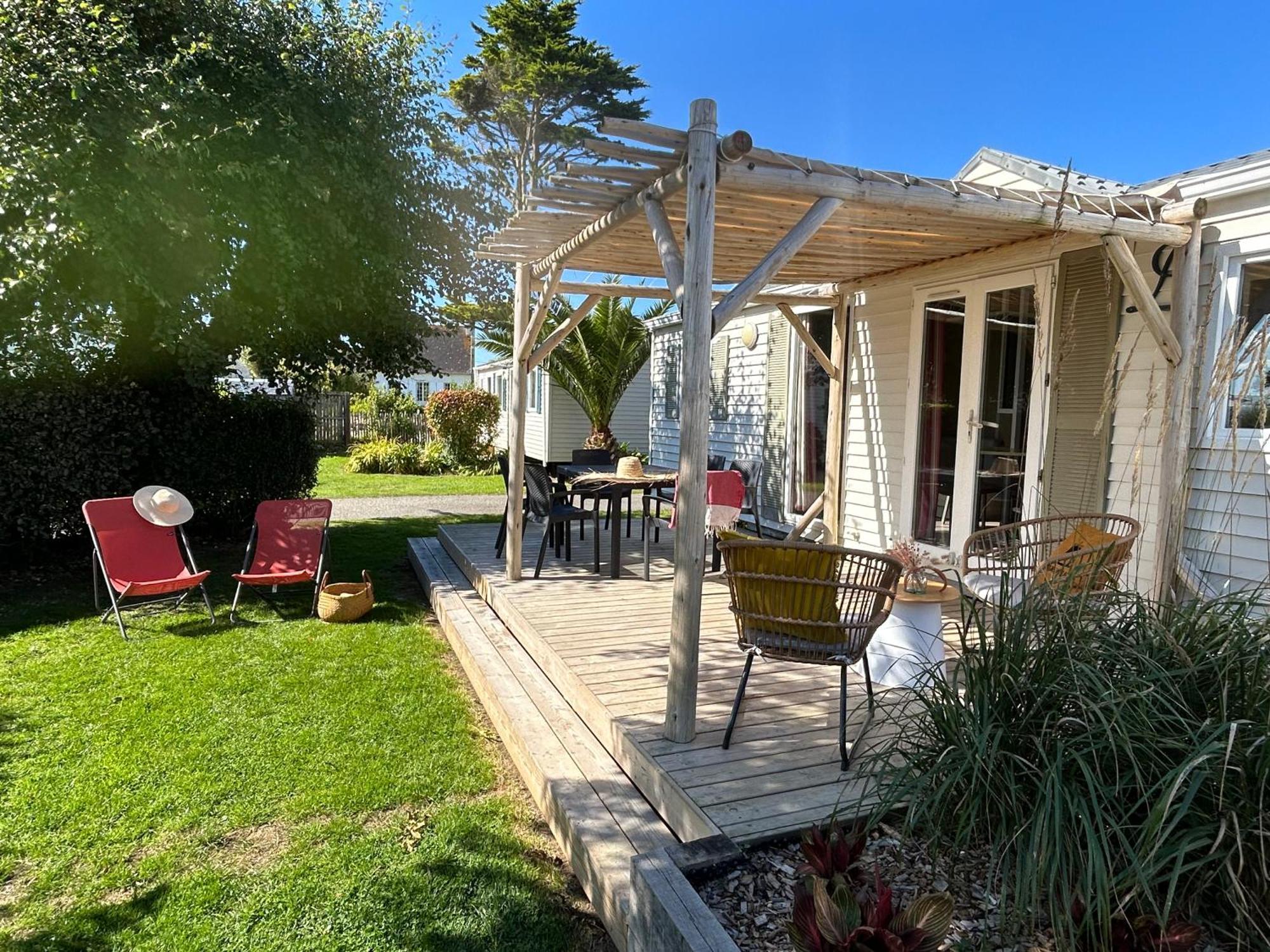 Camping De La Cote Des Legendes Brignogan-Plages Eksteriør bilde