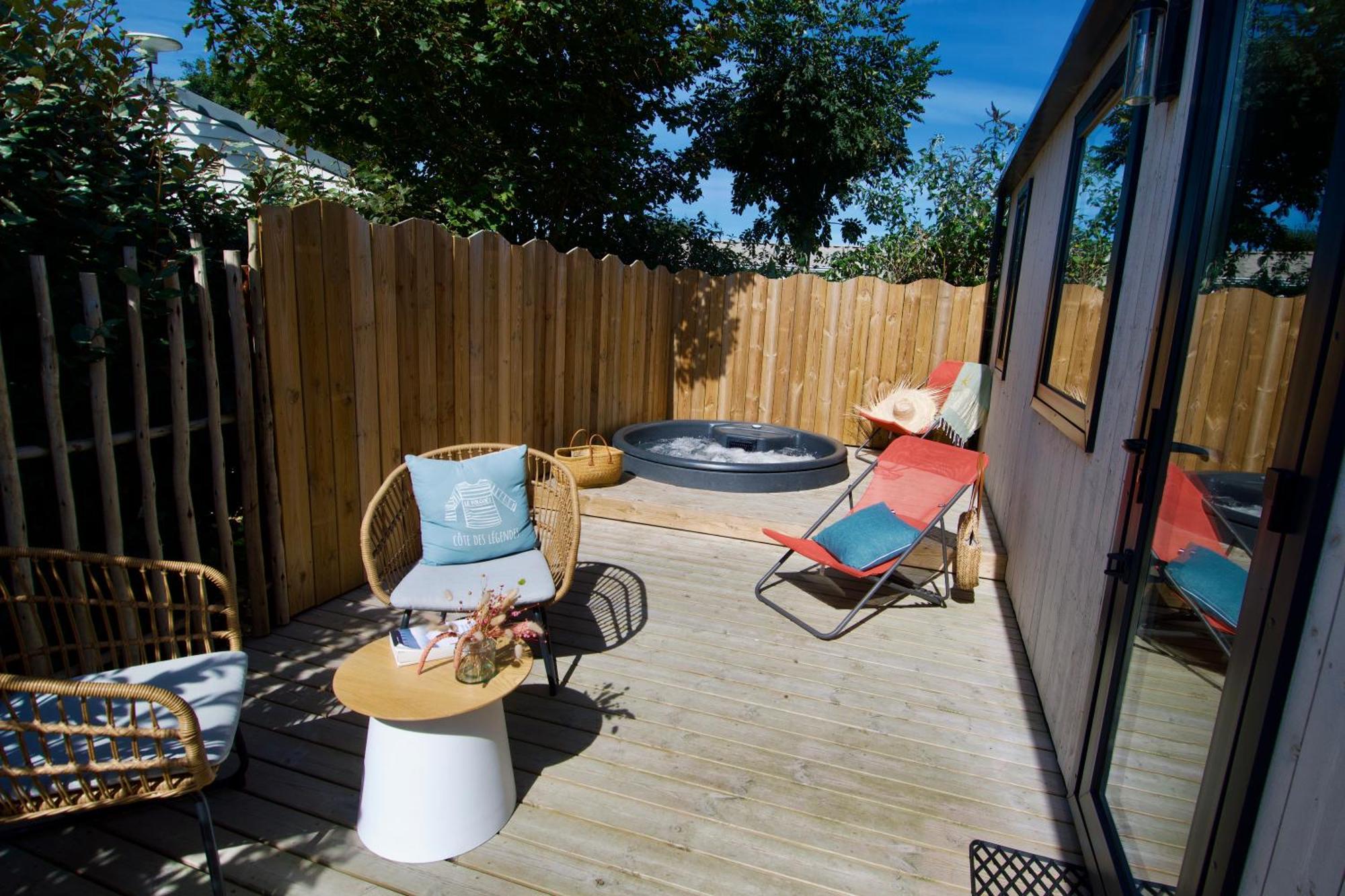 Camping De La Cote Des Legendes Brignogan-Plages Eksteriør bilde