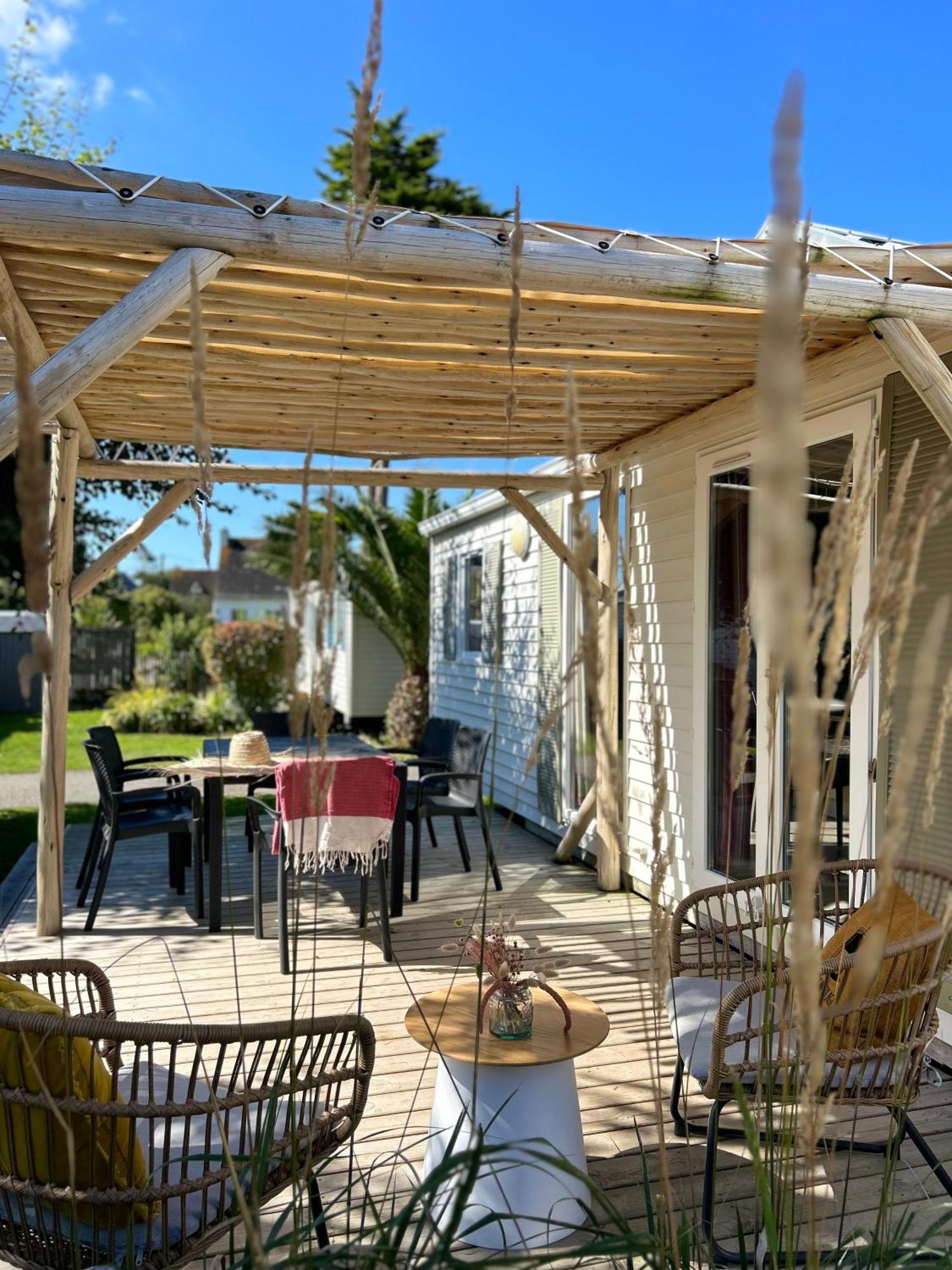 Camping De La Cote Des Legendes Brignogan-Plages Eksteriør bilde